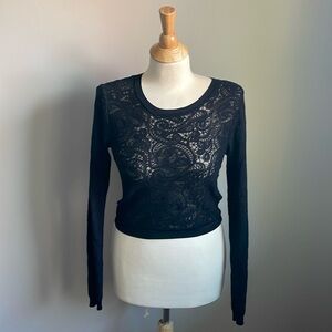 Wilfred Mesh Paisley Top